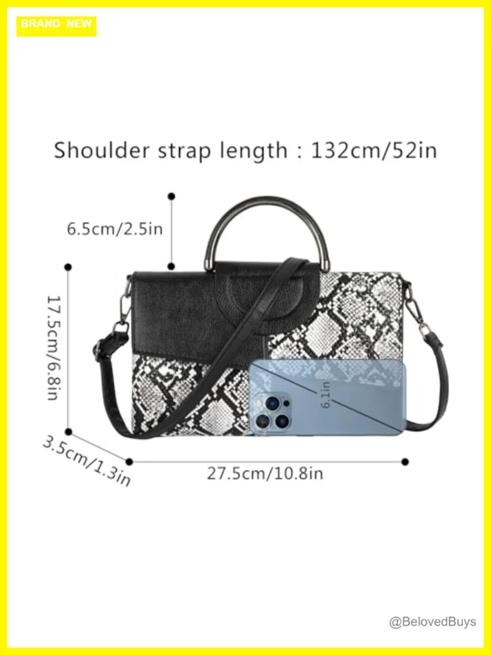 PU Leather Women's Flap Tote Satchel Purse Crossbody